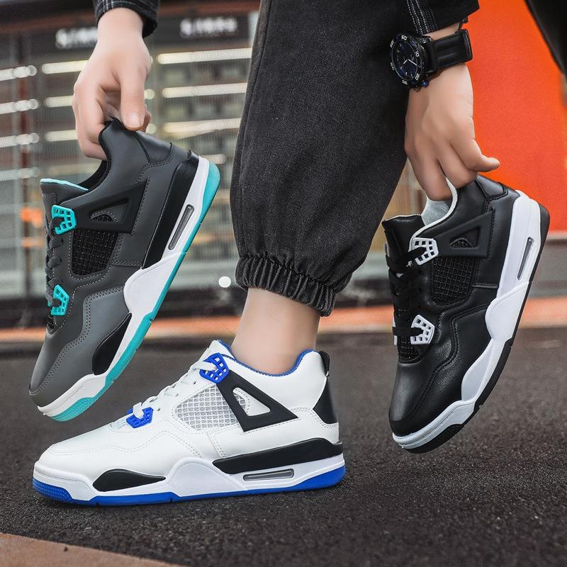 Мужские баскетбольные кроссовки модные универсальные спортивные повседневные кроссовки на высокой платформе большого размера мужская обувь