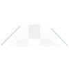 Greenhouse with Steel Frame White 16 m² 4 x 4 x 2 m
