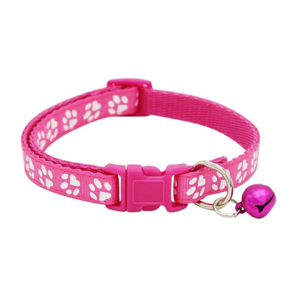 Cat And Dog Collar Printed Collar Collar With Bell Pet Collar