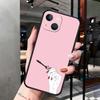 Подходит для чехла для мобильного телефона iPhone13 Mini, чехол для мобильного телефона с изображением девушки из мультфильма, окрашенный и устойчивый к падениям, маленький