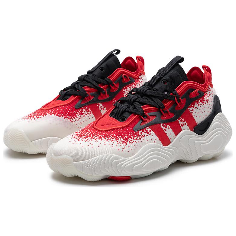 adidas Кроссовки унисекс Trae Young 3 Vivid Red White Off-White Core-Black IE2704