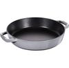 Round Frying Pan Zwilling Staub with Two Handles 26 Cm Graphite Grey (40511-726-0)
