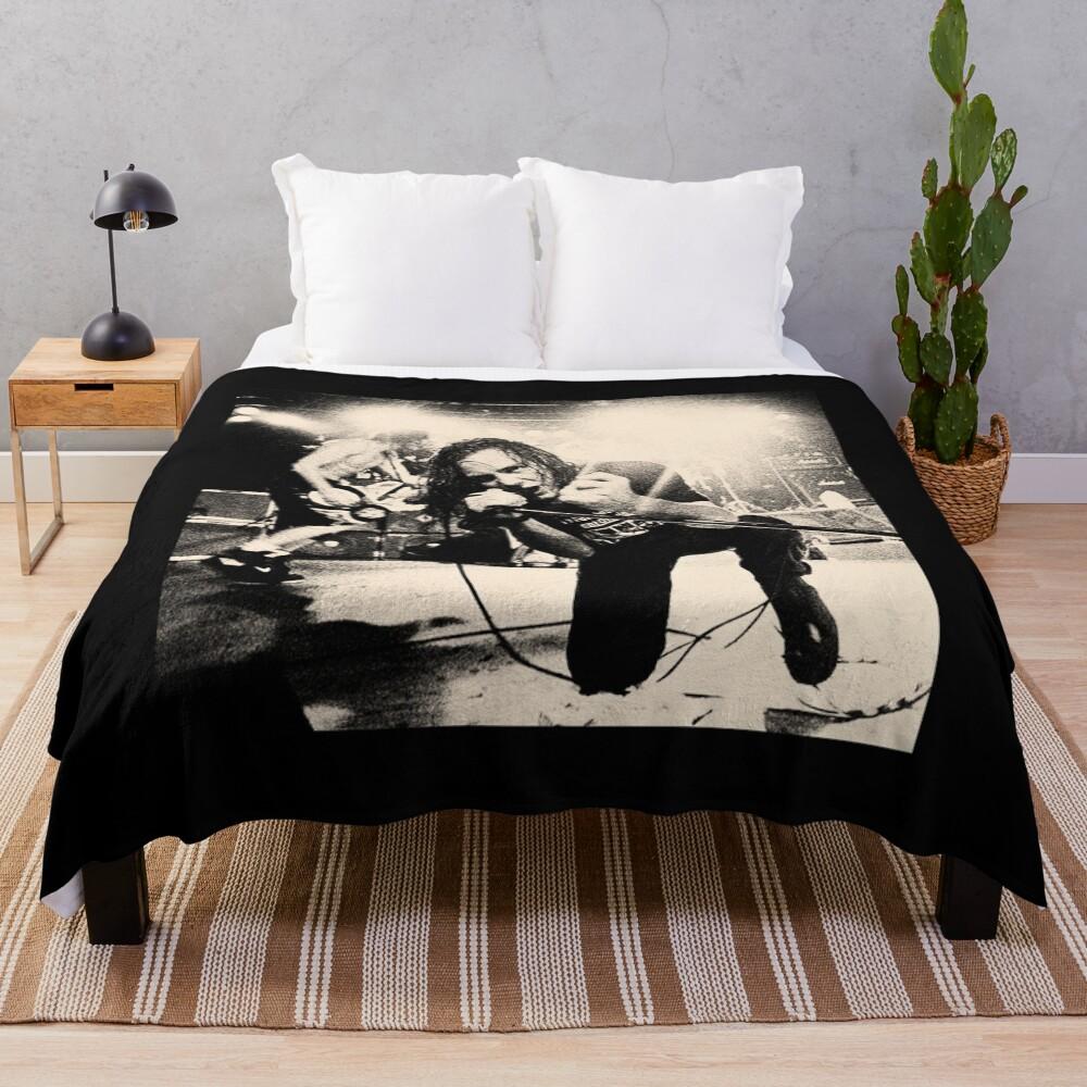 90S Band Live Throw Blanket