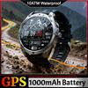 Уличные Военные Смарт-часы с GPS для Спорта 10ATM Водонепроницаемые Встроенный Двухдиапазонный GNSS Компас Высотомер Умные Часы для Плавания для Мужчин