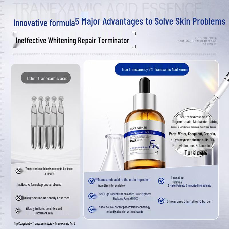 LUCENBASE 5% Tranexamic Acid Brightening & Repairing Serum