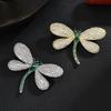 Stylish And Elegant, Smart Dragonfly Brooch, High-End Light Luxury, High-End Animal Brooch Pin Accessories