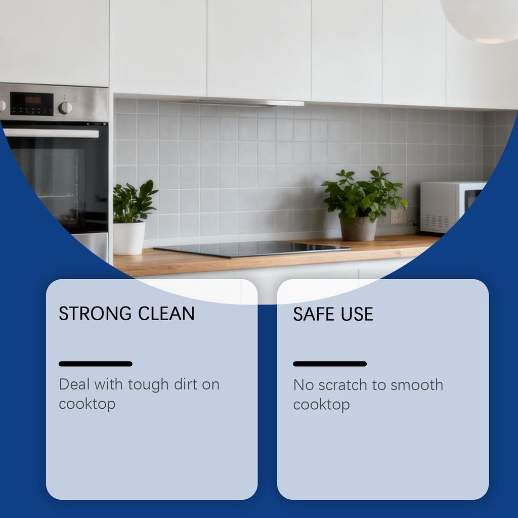 Jakehoe home stove care spray is easy to operate and is suitable for daily surface cleaning and maintenance of kitchen countertops 1SET