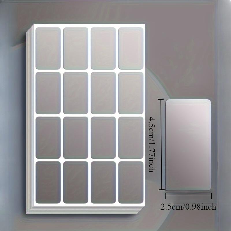 100/200 шт. Водонепроницаемая и маслостойкая ПЭТ наклейка-самоклейка, многоразовая для контейнеров, банок - универсальные наклейки-меловые доски