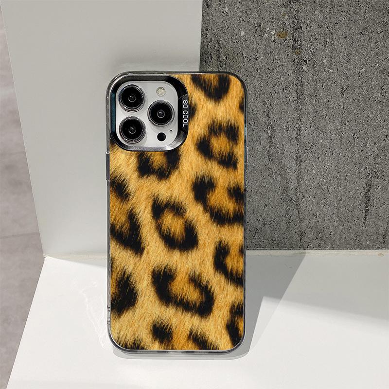 Full Printed Leopard Print for IPhone 16 Promax Phone Case for Apple 15 Case