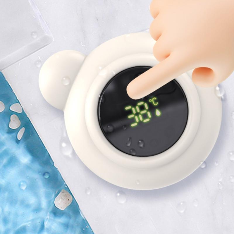 Удобный монитор температуры воды для купания младенца Высокоточный АБС-пластик ЖК-дисплей Автоматическое отключение Термометры для ванны