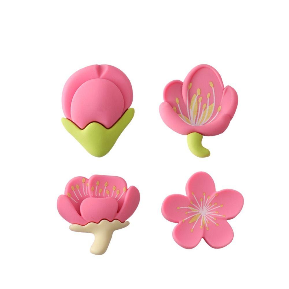 Blossom Shaped Cute Magnetic Creative Note Holder Message Sticker Board Stickers Fridge Magnets
