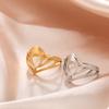 Catholic Hat Rings for Women Stainless Steel Gold Catholicism Religious Rings Birthday Jewelry Gifts