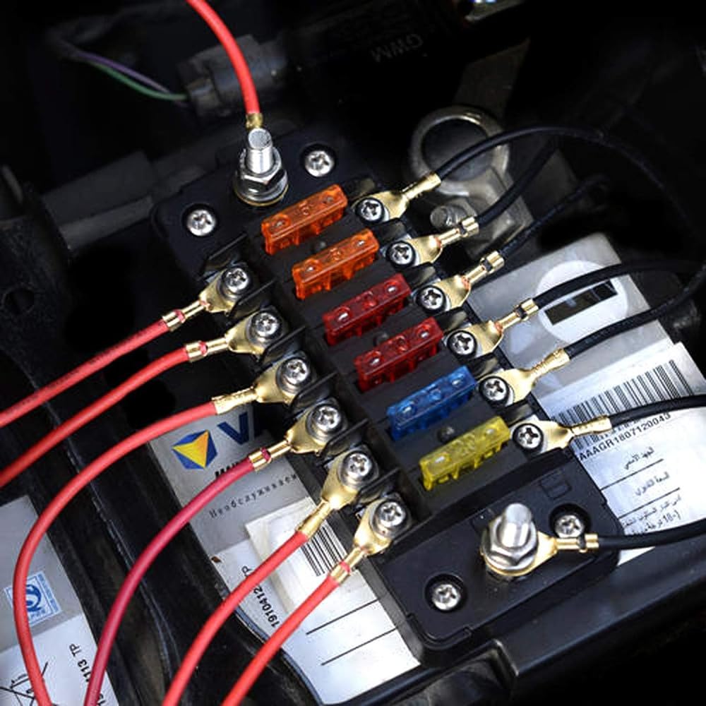 70 Pack Low Profile Fuses 5A 7.5A 10A 15A 20A 25A 30A Car