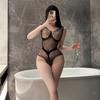 Женское сексуальное ажурное прозрачное цельное сетчатое интимное нижнее белье