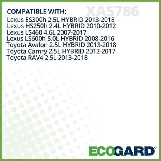 Премиальный воздушный фильтр двигателя подходит для RAV4 2013-2018, Camry 2012-2017, LS460 2007-2017,
