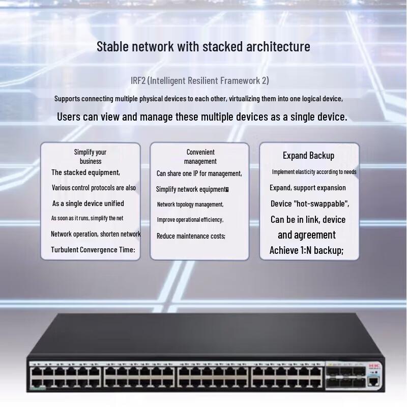 H3C LS-5120V3-54P-PWR-SI Коммутатор 2-го уровня