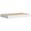 Vidaxl Półki Ścienne, 2 Szt., Kolor Dębu I Biel, 50X23X3,8 Cm, Mdf