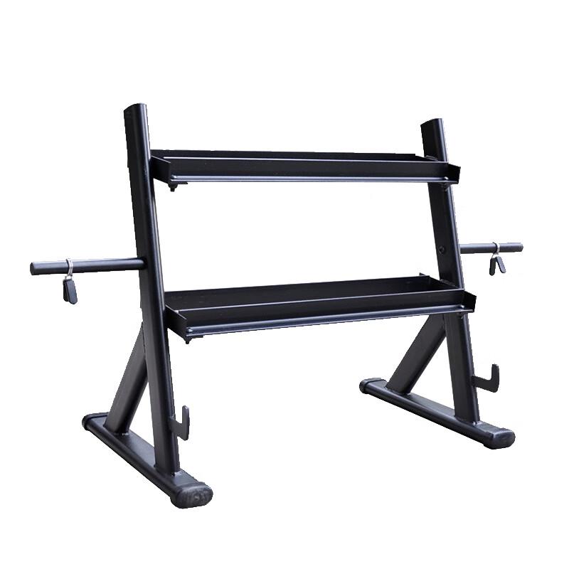 Double-Layer Dumbbell Storage Rack