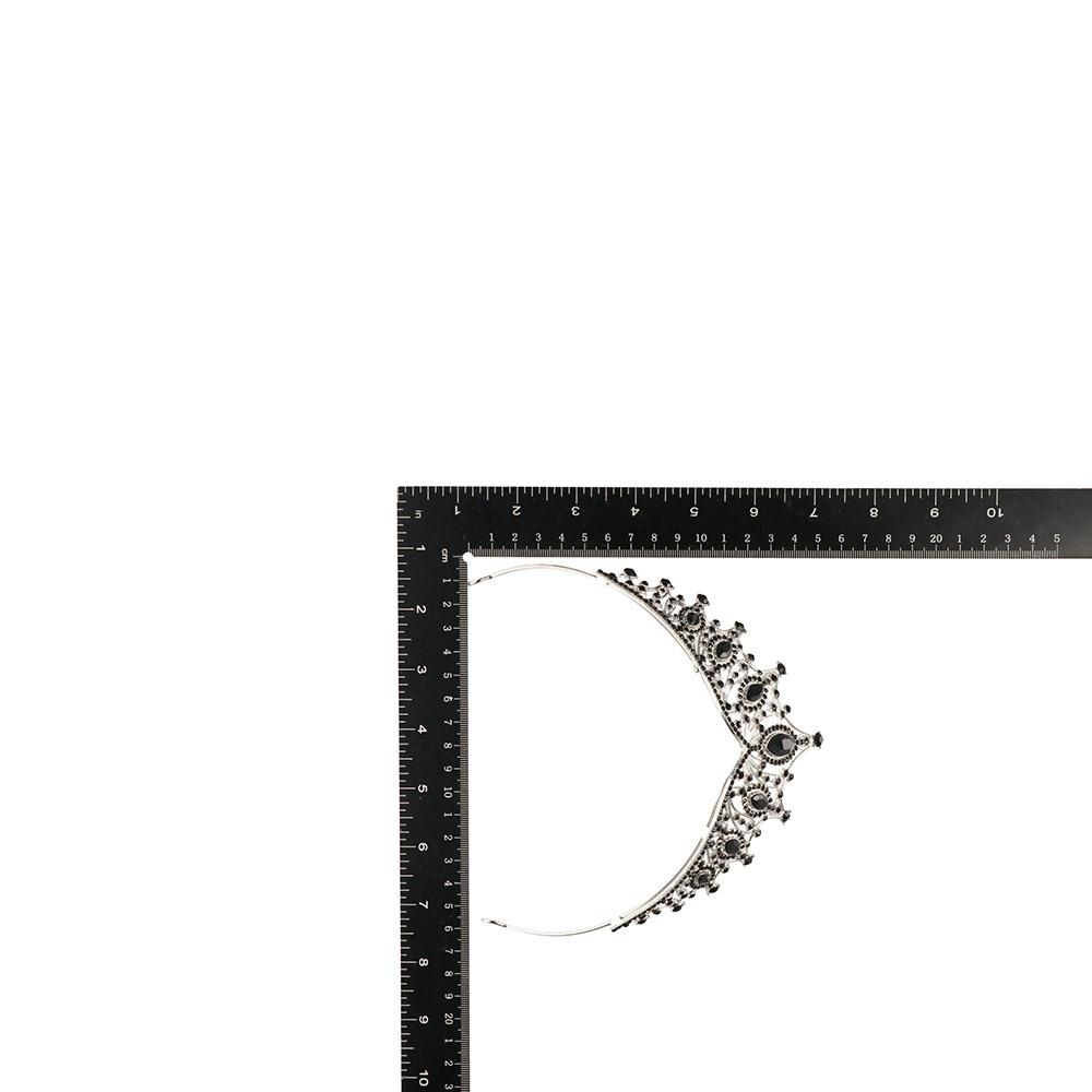 Металлическая тиара принцессы Золотая корона со стразами Модная барочная корона Девочки