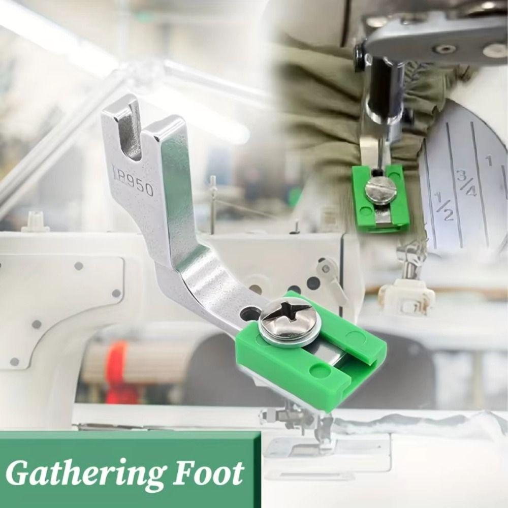 P950 Ruffling Presser Foot Adjustable Sewing Machine Part Kit Sewing Machine Attachment