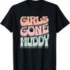 Футболка Girls Gone Muddy Смешная Командная Гонка по Грязи Женская Футболка