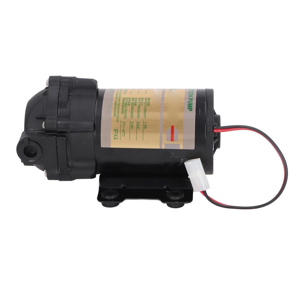 Water Purifier Booster Pump Mute Self Priming Automatic Step Up Water Pump for RVs Campers 24V