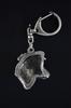 Джек-рассел-терьер - посеребренный брелок для ключей с собакой, украшение на сумочку, подвеска на рюкзак от бренда Art-Dog