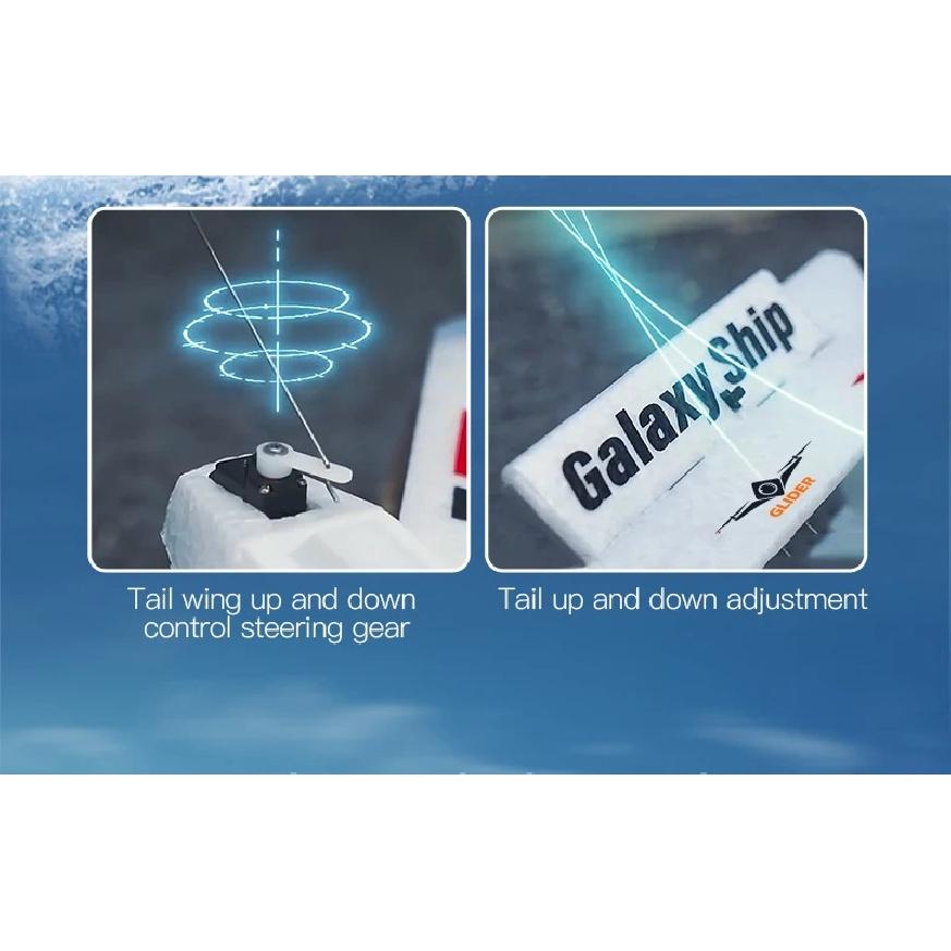KF603 RC Glider EPP Foam 2.4G 3CH Radio Control Sea And Air RC Plane Water Land Flying Boat Airplane Toys Gift For Boys