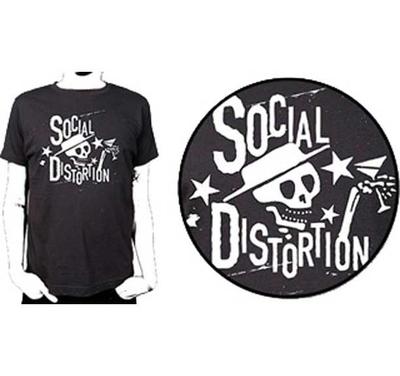 Унисекс футболка SOCIAL DISTORTION Stars Brand