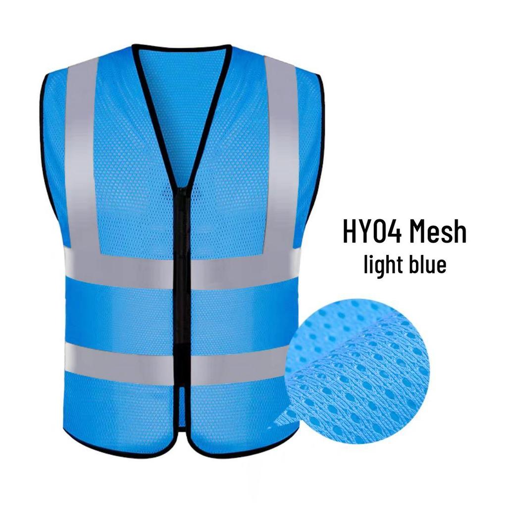 Reflective Mesh Safety Vest for Traffic and Construction Sites