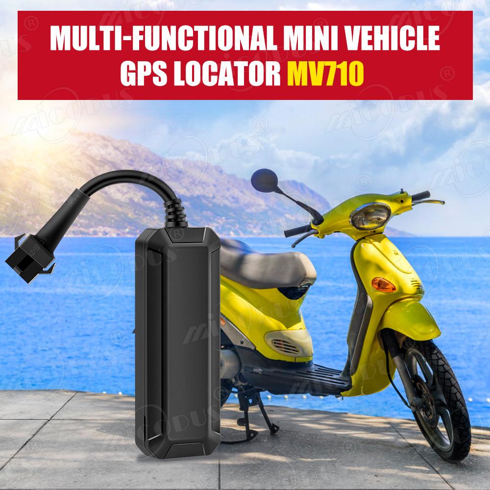 MiCODUS Самый дешевый мини GPS-трекер для автомобиля, GPS, мотоцикла, MV710, 8-95 В, отключение подачи топлива, превышение скорости, вибрация, оповещения ACC, автомобильный трекер, бесплатное приложение