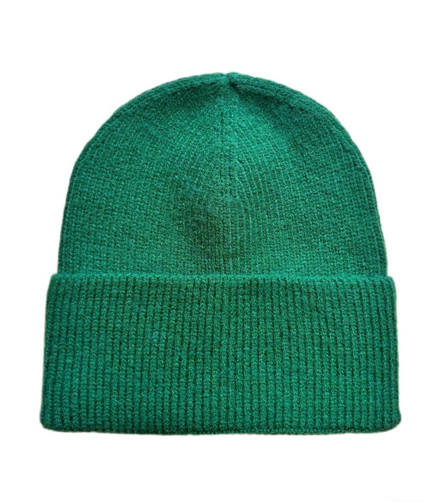 Шапка зимняя однотонная легкая вязаная шапка женская теплая шерстяная шапка из дынной кожуры шляпа помещика мужская оптовая продажа