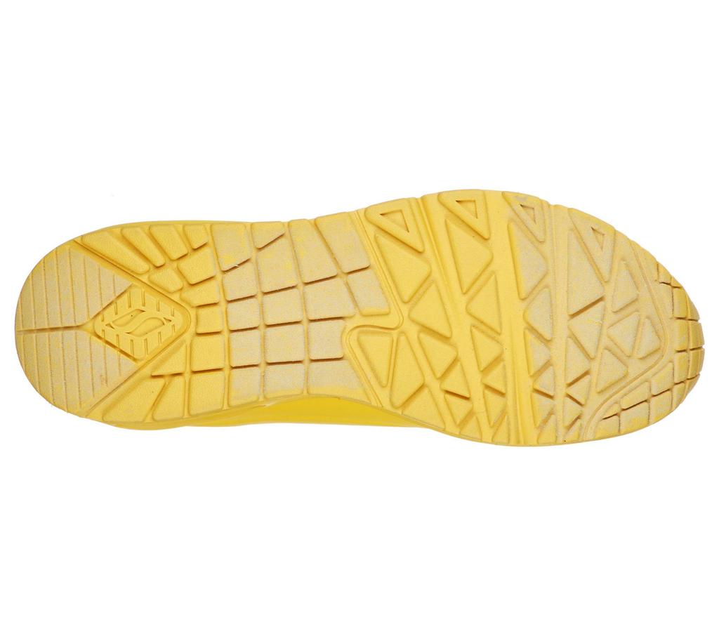 Женские кроссовки Skechers Uno Stand On Air спортивная обувь желтые (73690-YEL)
