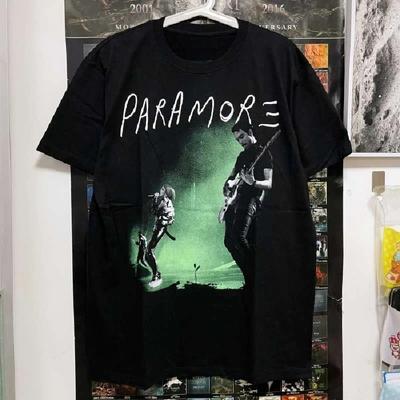 Американская группа Paramore Paramore Мужская летняя хлопковая повседневная спортивная удобная футболка с коротким рукавом Рок Европа и Америка