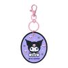 Sanrio Kuromi Embroidered Patch Keychain Polyester Steel 485969 Character Award 1st Round