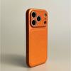 Жесткий кожаный кейс с покрытием для iPhone 17 Air 16 15 14 13 Pro Max, противоударный, матовый, цвет конфеты, броня, бизнес-чехол для телефона