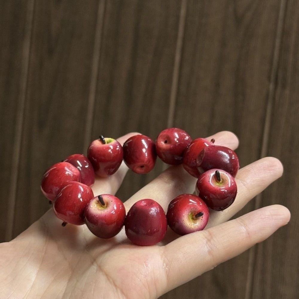 Cartoon Summer Dopamine Wrist Jewelry Resin Y2K Beaded Bracelet Fruit Resin Bracelet Daily Wear