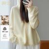 Женский капюшонный кардиган из чистой шерсти
