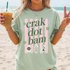 Crak Dot Bam Shirt, Comfort Colors Summer Mahjong Shirt, Preppy Mahjong Player Tee, Gift for Mahjong Lover, Mahj T-Shirt