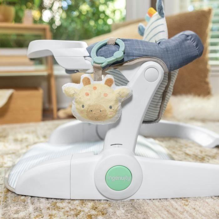 INGENUITY Casi le zebre, Siege bébé d'apprentissage - apporte support a bébé, cadeau bébé