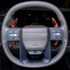 For Kia TASMAN 2025 2026 2PCS Red Aluminum Alloy Car Gear Shift Steering Wheel Paddle Shifter Extension Interior Accessories