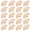 1/10/20Pcs Wooden Folding Fan Hollow Portable Fan Summer Hand Held Ribs Wedding Desktop Decoration