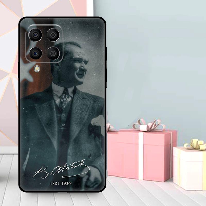 Турция Мустафа Кемаль Ататюрк Чехол Для Samsung Galaxy M56 M52 M32 M53 M16 M11 M21 M31 M35 M12 M13 M14 M15 M36 M55 M34 M54