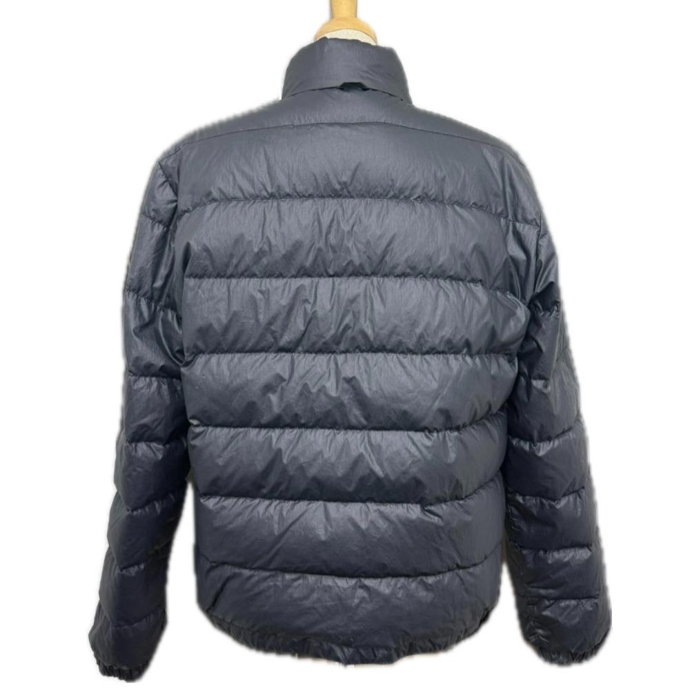 MONCLER ENA Apparel Outerwear Logo Patch Down jacket Nylon Black