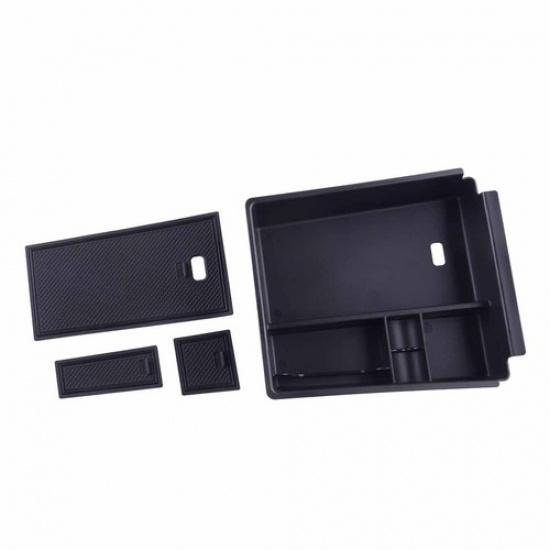 Black Center Armrest Storage Box Holder Fit For Hyundai Tucson NX4 22 New