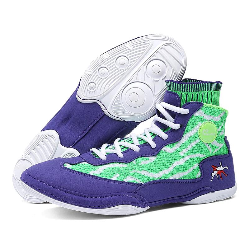 Борцовские ботинки мужские оригинальные боксерские туфли оригинальные фитнес-кроссовки высшего качества для активного отдыха классические кроссовки боевые повседневные борцовские туфли