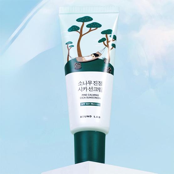 ROUND LAB Солнцезащитный крем Pine Calming Cica SPF 50+ PA++++ 40 мл