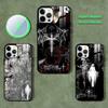 G-Gothic Coquette Чехол-крест для телефона iPhone17,16,15,14,13,12,11 Plus,Pro Поддерживает магнитную беспроводную зарядку