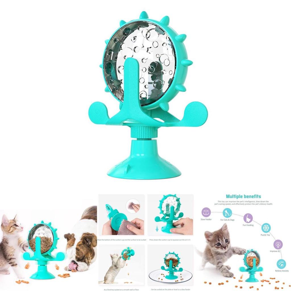 Multifunctional Pet Toy For Slow Feeding And Fun Playtimes- Original Design With Powerful Suction Cup
