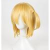 Хайкюу!! Hitoka Yachi Hitokav короткий золотой хвост термостойкое волокно волосы Peluca аниме косплей костюм аксессуары парики